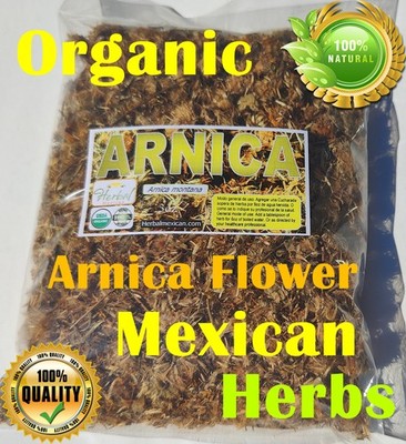 Arnica Herbal Infusion Tea Flor de Arnica montana Te Natural Arnika Mexican Herb