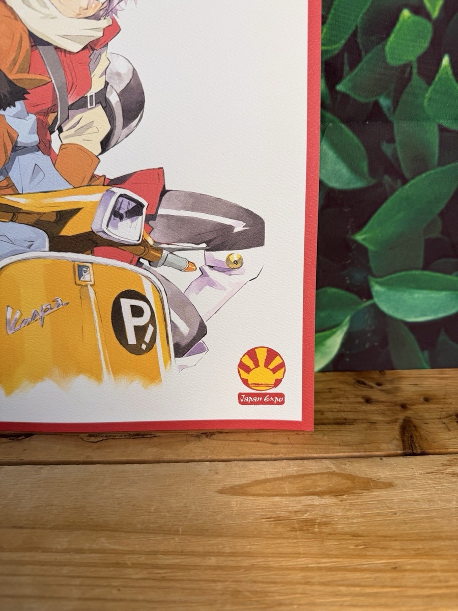 FLCL Fooly Cooly Haruko & Naota Vespa Japan Expo Promotional