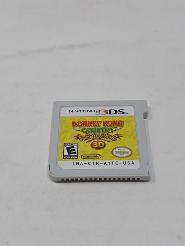 Donkey Kong Country Returns 3D Nintendo 3DS Cartridge Only - Picture 2 of 4
