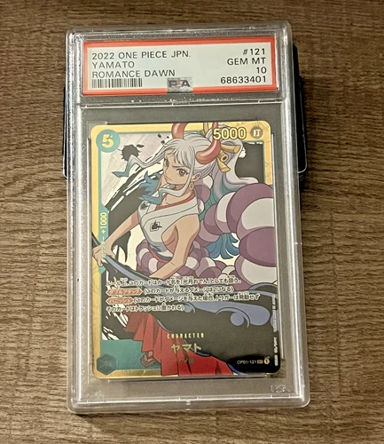 2022 One Piece Yamato Romance Dawn Japanese PSA 10 GEM MINT OP Anime Card