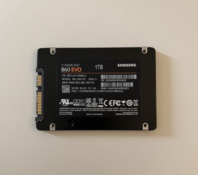 Samsung 2.5'' 860 EVO 1TB SATA III 6Gbps SSD MZ-76E1T0