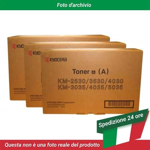 370AB011 Kyocera Mita KM-2530 Toner Black Pack Of 3