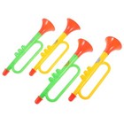 4 Pcs Hand Held Air Horn Musical Toy Instruments Party Celebration