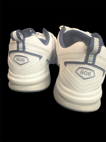New Balance 608 White Blue Trim Tennis Athletic Shoes Men’s Size 12 MX608WN5 - Picture 8 of 11