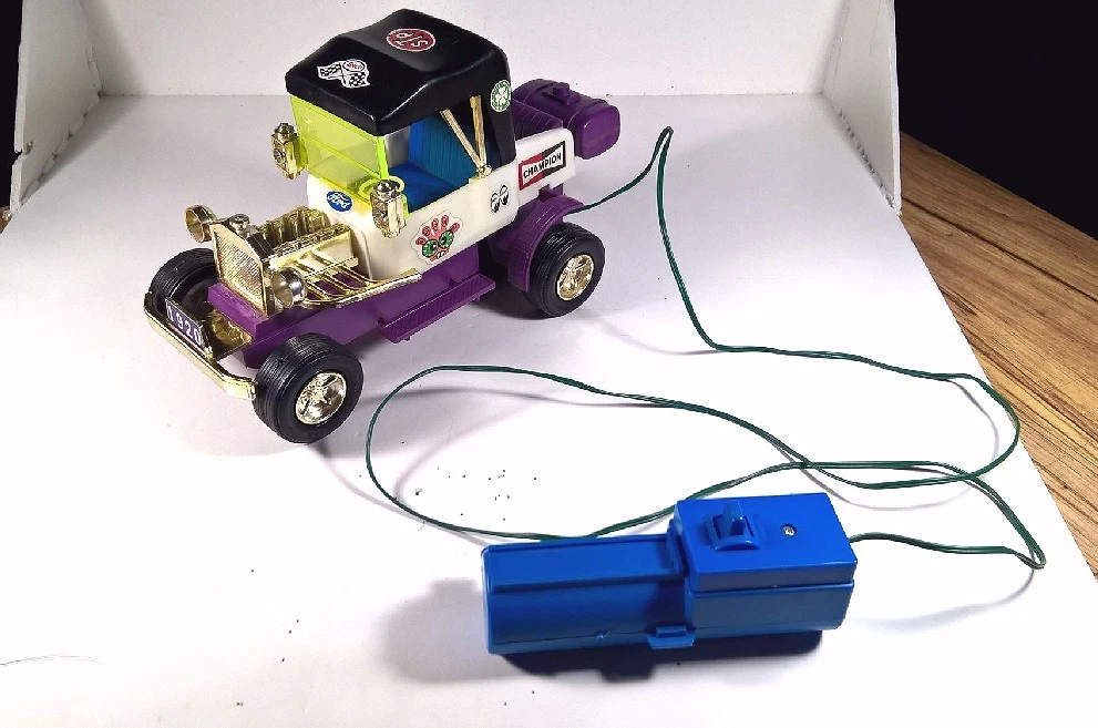 vintage battery operated toy car products for sale | eBay