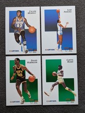 Lot of 4 - 1992 Courtside Flashbacks - Murphy, Perkins, Robinson, Rowe NM-MT
