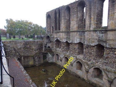 Foto 8x6 Dunfermline Abbey Refectory mit seinem zweistöckigen Unterboden ex c2015