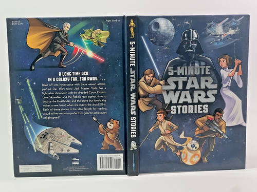 5-Minute Star Wars Stories HC 1st Ed 2015 Disney Lucasfilm Illustrated Kids - Picture 2 of 10