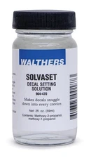 Walthers Solvaset Decal Setting Solution 2oz