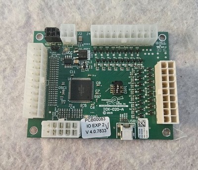 Benchmark Games MONSTER DROP Arcade Game I/O EXP 2 PCB00083 v4.0.7833 IOX-020-A