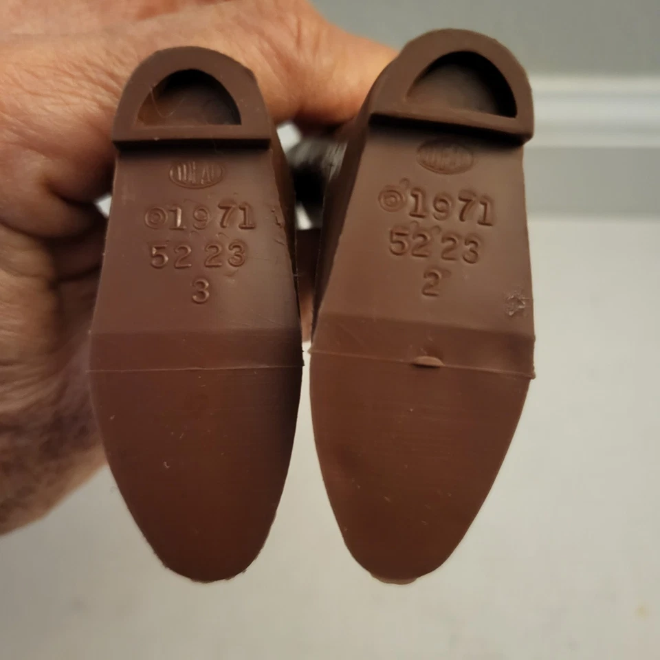 Muñecas CRISSY & Family ideales de colección ~ Par ORIGINAL de BOTAS BLANDAS MARRONES Foto 2 de 4