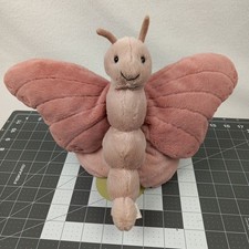 Jellycat Beatrice Butterfly Ultra Soft Mauve Pink Plush