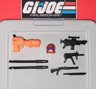 GI Joe Ozone 1993 Helmet + Complete Weapons Set Original 90's Hasbro Unbroken