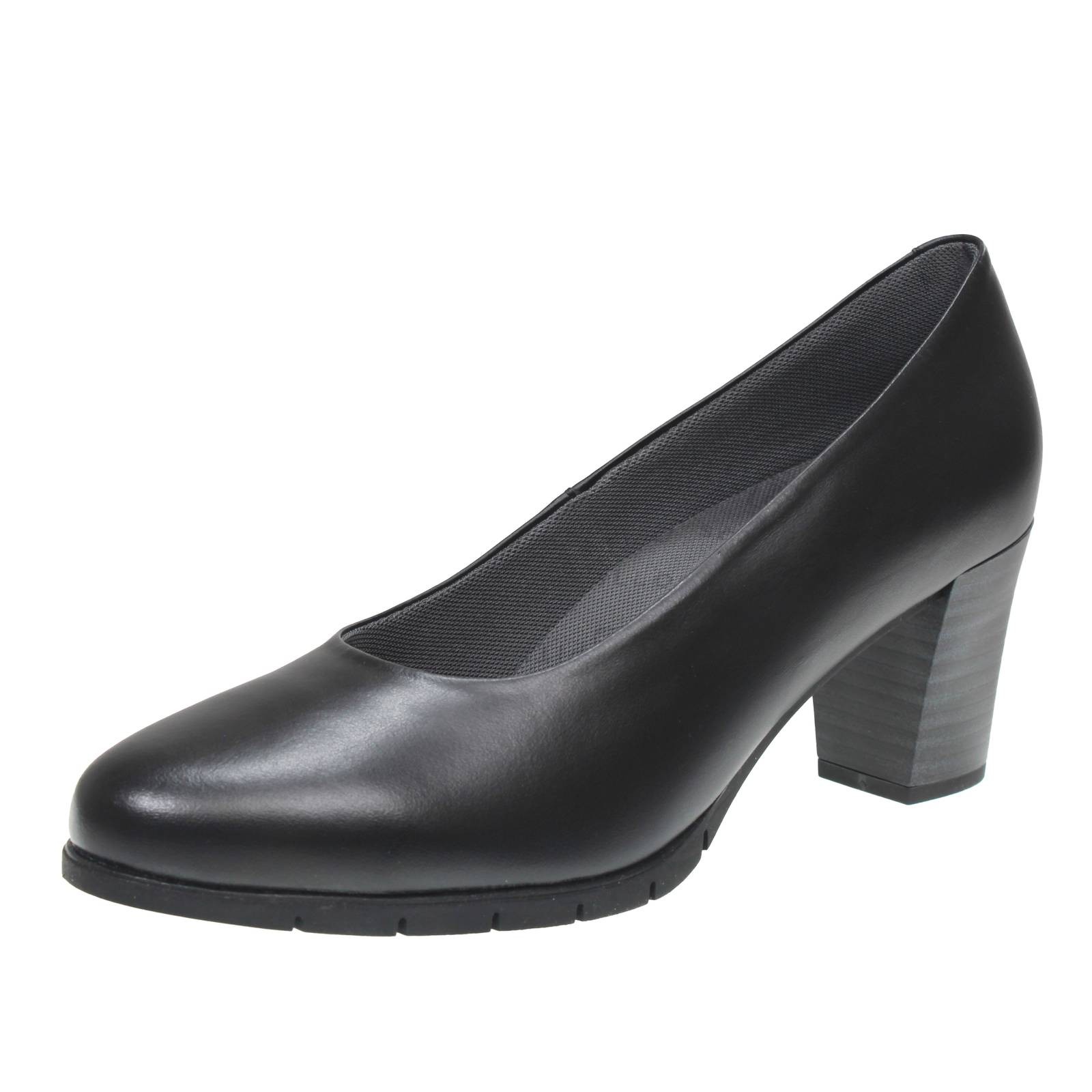 Pitillos mit mittlerem Absatz schwarz - Größe 37  Damenschuhe