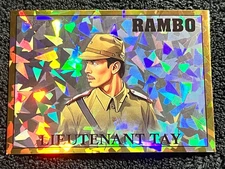 2024 Rambo Keepsake Premiere Ed. * LIEUTENANT TAY * Gold Border Parallel #14/50