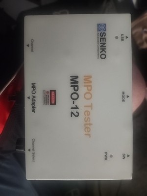 Senko MPO-12 Tester MPO Adapter USB Mode PWR