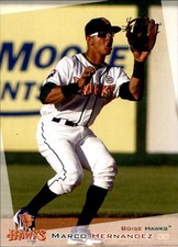 2012 Boise Hawks Grandstand #16 Marco Hernandez Dominican Republic Baseball Card