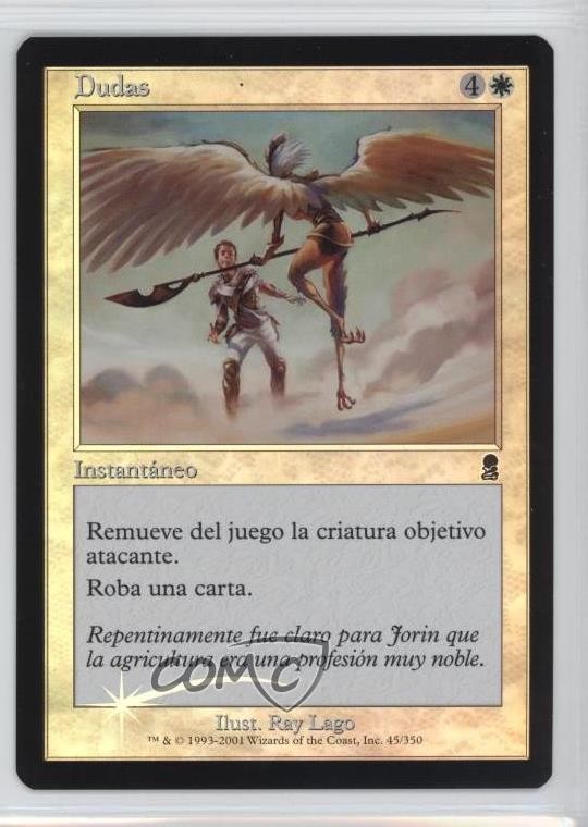 Second Thoughts Spanish Foil Magic: Odyssey #45 2001