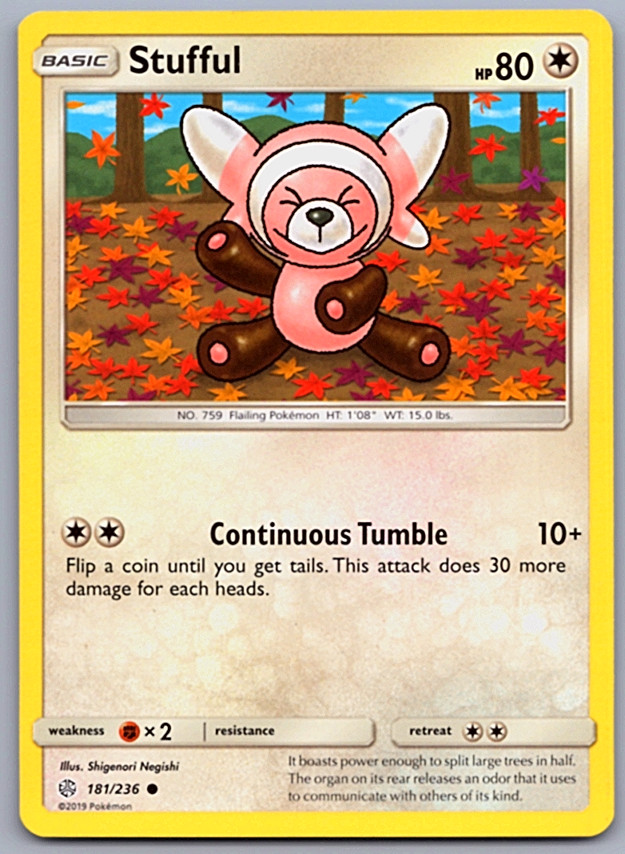 Stufful SM - Cosmic Eclipse NM Common 181/236