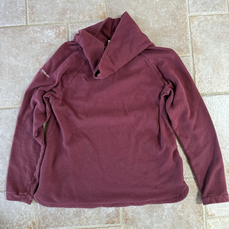 Columbia Women’s Long Sleeve Cowl Neck Pullover Sweatshirt Size XL - Image 4 of 4