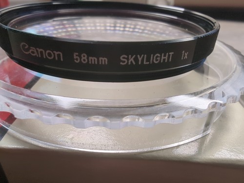Canon 58mm Einschraubfilter SKYLIGHT 1X - Bild 3 von 3