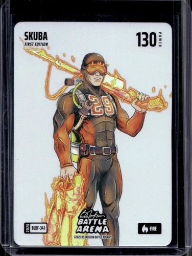 2026 Bo Jackson Battle Arena Griffey Skuba Blizzard Battlefoil #BLBF-341