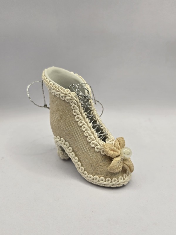 Vintage Collectable Victorian Shoe Ornament