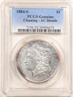1884-S $1 Morgan Silver Dollar AU Detail Cleaned PCGS 30994674