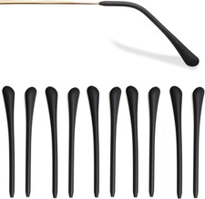 Silicone Anti-Slip Eyeglass End Tips Ear Sock Pieces Tube Replacement for Thin M