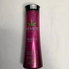 Hempz Hot Bronzer Tan Maximizer Hemp Seed Oil for Indoor Tanning Bed
