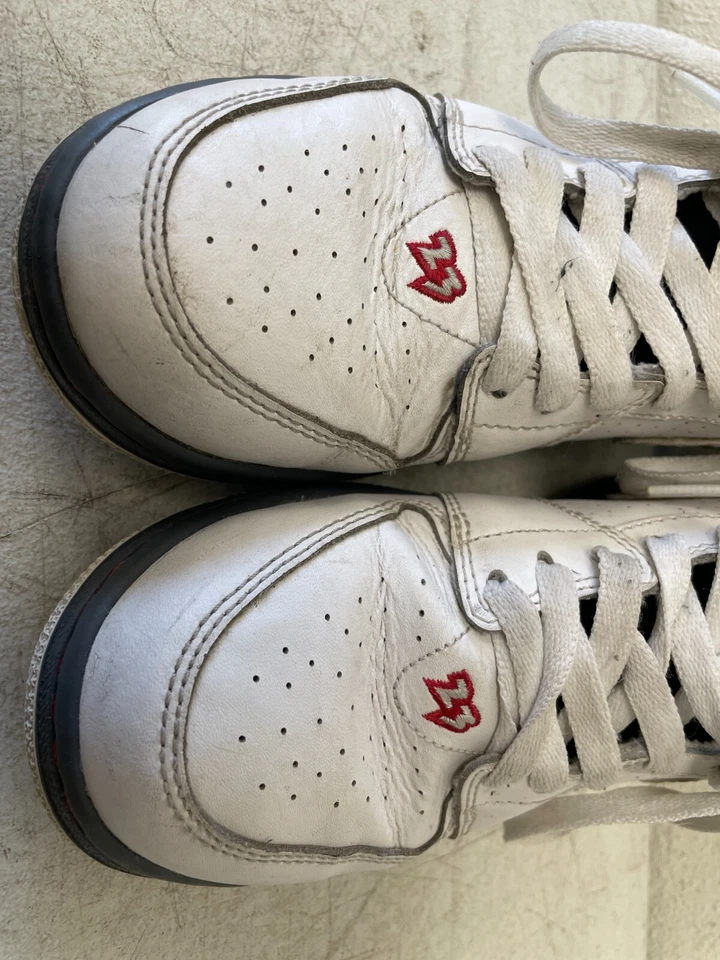 Nike Hombre 5.5Y Air Jordan 1 Retro '93 Bugs Bunny Zapatilla Blanca 580515-107 Foto 3 de 4