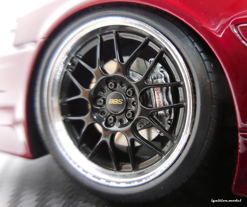 1:18 Toyota Chaser JZX100 VERTEX -- Red Metallic -- Ignition Model IG3316 - Picture 4 of 14