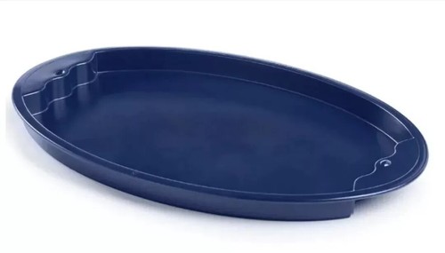 Tupperware Serving Tray Impressions Navy Blue - Picture 1 of 4