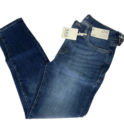 A.n.a A New Approach High-rise Ankle Skinny Leg Size 6 Jeans Fitted Hip