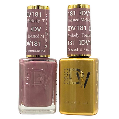 DND DUO DIVA GEL & LACQUER #181 - Toasted Melody