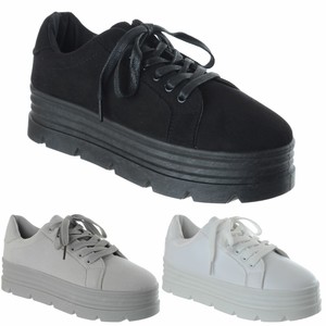 ladies flat sole trainers