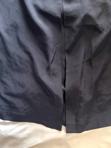 MARINA RINALDI GONNA DONNA WOMAN SKIRT TG. 50 VINTAGE CASUAL SETA - Foto 6 di 8