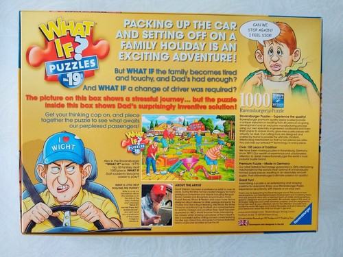 RAVENSBURGER WHAT IF NO. 4 - "ARE WE THERE YET" - 1000 - KOMPLETT - TOP ZUSTAND - Bild 3 von 5