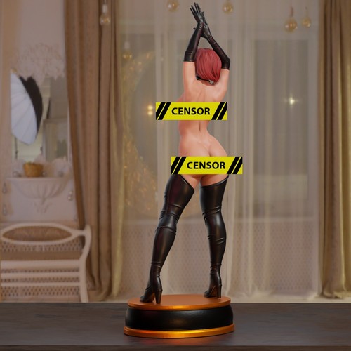 Elastigirl, 220mm, Resin Model Kit Painted 3d Printed GK Statue Figure - Picture 18 of 18