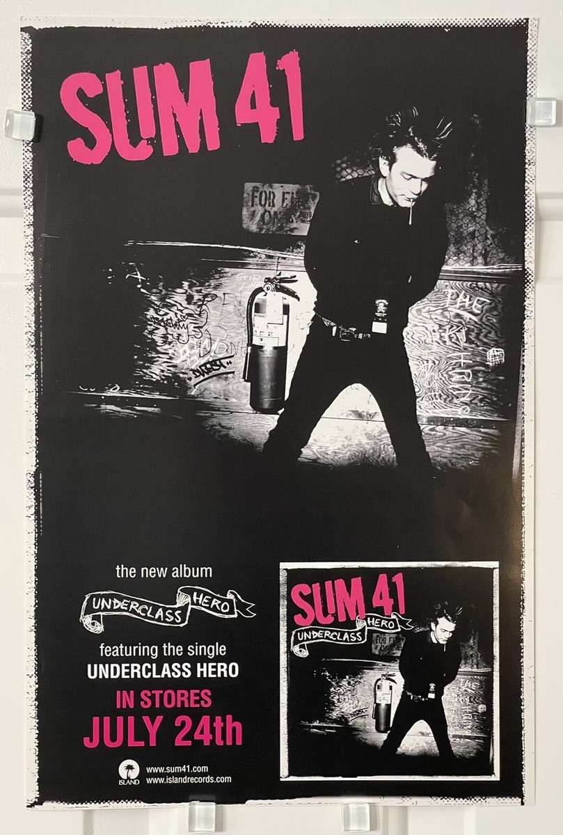 sum41 ポスター Sum 41 North America Tour 2024
