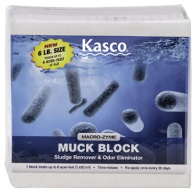 Macro Zyme Time Release Muck Block Beneficial | Muck Remover for Ponds & Lake...