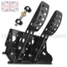 UPRATED UNIVERSAL FLOOR MOUNT 2 PEDAL HYD PEDAL BOX + BAR CMB0705-HYD-BOX-BAR