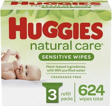 huggies nourish & care baby wipes