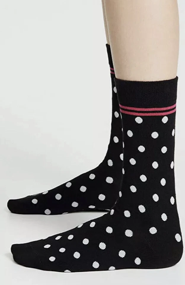 Kate Spade New York 3 pares de calcetines de diseñador caja de regalo lunares, cara linda a rayas Foto 2 de 4