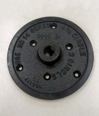 6” Craftsman 4.5" Circle Face 806177 Plate 924904 3/4” 16 tpi 113 ...