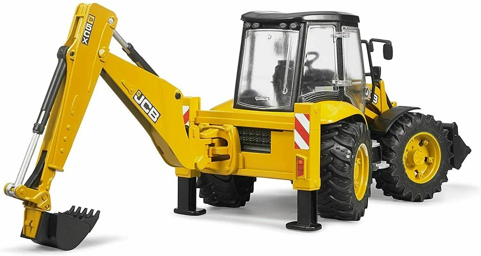Bruder 02454 Caricatore - Escavatore eco JCB 5CX - Giocattolo - Scala 1:16 - Immagine 4 di 4