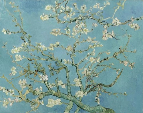 Modern Wall Art Decor Van Gogh Almond Blossom Canvas Wall Art - 24"x36" - Picture 4 of 8