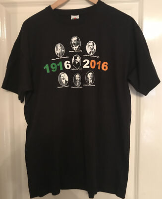 T-Shirt Easter Rising Republican Eire 1916-2016 hundertjähriges Jubiläum Erwachsene 44 Zoll