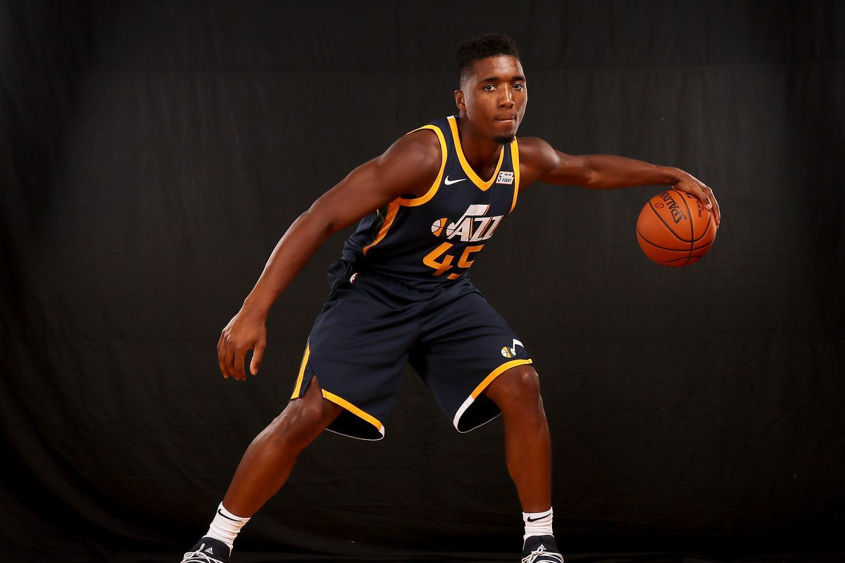 Donovan Mitchell Utah Jazz Nike Authentic Jersey Size 52