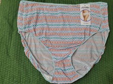 JOCKEY 8/XL HIP BRIEF 1372 TACTEL NO PANTY LINE PROMISE PANTIES NWT